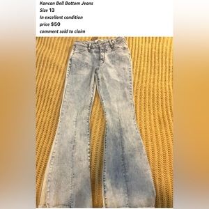 Kancan Bell Bottom Jeans